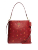 Coach Mollie Bucket Bag With Peony Print