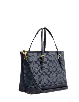 Coach Mollie Tote 25 In Signature Chambray