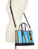 Coach Mollie Tote 25 In Signature Jacquard With Stripes
