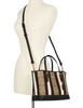 Coach Mollie Tote 25 In Signature Jacquard With Stripes