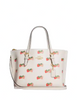 Coach Mollie Tote 25 With Strawberry Print