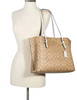 Coach Mollie Tote In Signature Canvas