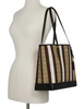 Coach Mollie Tote In Signature Jacquard With Stripes