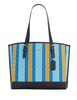 Coach Mollie Tote In Signature Jacquard With Stripes