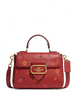 Coach Morgan Top Handle Satchel With Peony Print