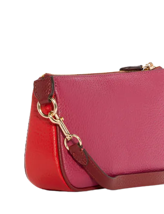 Coach Nolita 19 In Colorblock With Horse And Carriage