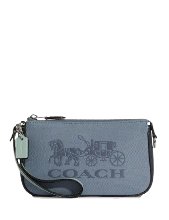 Coach Nolita 19 In Colorblock With Horse And Carriage