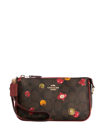 Coach Nolita 19 In Signature Canvas With Ornament Print