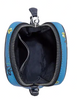 Coach North South Zip Phone Crossbody With Floral Bow Print