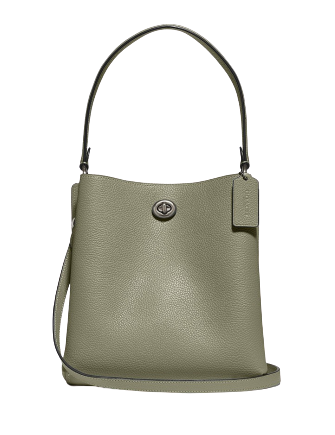 COACH® | Charlie Bucket Bag In Signature Canvas