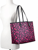 Coach Prairie Calico Print Reversible City Zip Tote