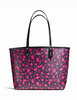 Coach Prairie Calico Print Reversible City Zip Tote