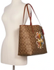 Coach Reversible City Tote in Signature Canvas With Coach Radial Rainbow