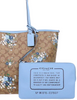 Coach Reversible City Tote in Signature Canvas with Floral Bundle