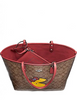 Coach Reversible City Tote in Signature Canvas with Ms Pac Man