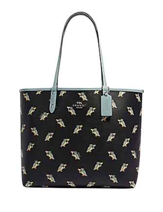 Coach Reversible City Tote With Party Owl Print | Brixton Baker