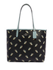 Coach Reversible City Tote With Party Owl Print