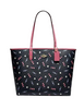Coach Reversible City Tote With Scattered Candy Print
