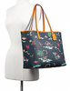 Coach Reversible City Tote with Scenic Hawaiian Print