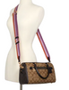 Coach Rowan Satchel In Blocked Signature Canvas