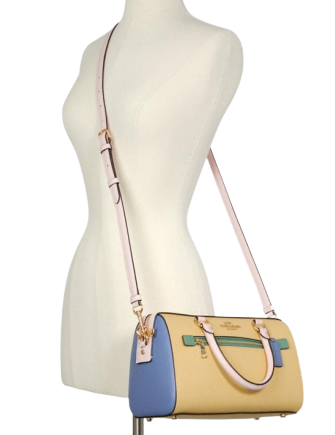 Coach Rowan Satchel In Colorblock
