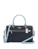 Coach Rowan Satchel In Colorblock Signature Canvas