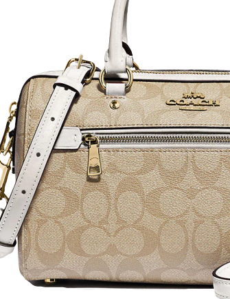 COACH Rowan Satchel In Signature Canvas