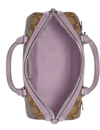 Coach Rowan Satchel In Signature Canvas