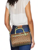 Coach Rowan Satchel In Signature Canvas