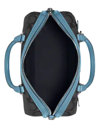 Coach Rowan Satchel In Signature Canvas