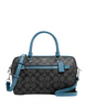 Coach Rowan Satchel In Signature Canvas