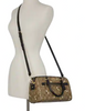 Coach Rowan Satchel In Signature Canvas With Bee Print