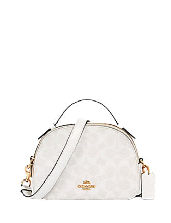 Coach serena satchel in signature Outlet
