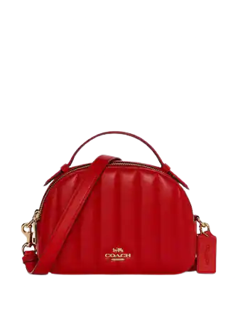 Coach Serena Satchel With Linear Quilting