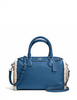 Coach Mini Bennett Satchel in Shearling and Leather