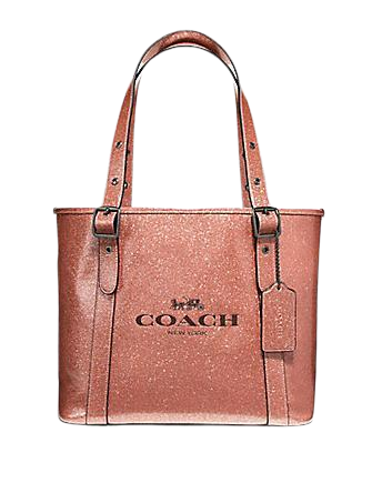 Coach Small Ferry Tote With Glitter