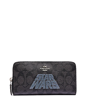 COACH＊STAR WARS ショルダーバッグ、ショルダー財布ウォレット COACH x Star Wars Limited Edition Canvas Zip Around Wallet