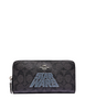 Coach Star Wars X Accordion Zip Wallet in Signature Canvas with Logo