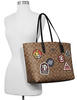 Coach Star Wars X Town Tote in Signature Canvas With Patches