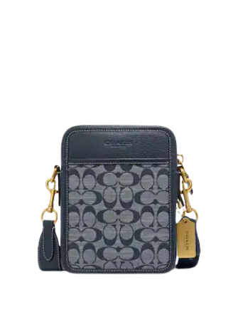 COACH Sullivan Crossbody In Signature Chambray クロスボディ Coach Sullivan Crossbody In Signature Chambray | Brixton Baker