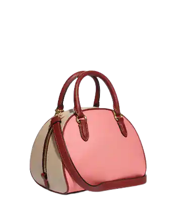 Coach Sydney Satchel In Colorblock