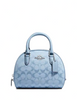 Coach Sydney Satchel In Signature Chambray