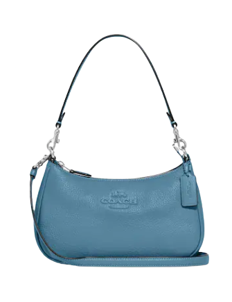 ショルダーバッグ・ポシェット [REST&RECREATION] RR LOGO TERRY SHOULDER BAG Rest & Recreation RR Logo Terry Shoulder Bag - Sky Blue