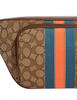Coach Thompson Belt Bag In Signature Jacquard With Varsity Stripe
