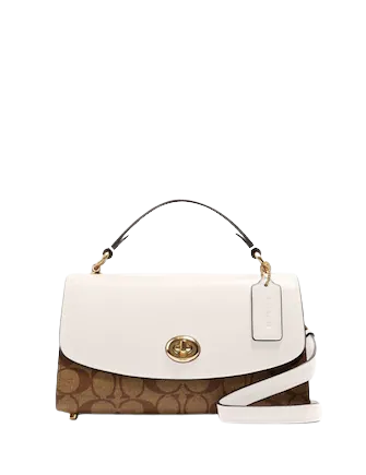Coach Tilly Satchel 23 In Signature Canvas