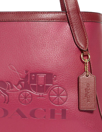 Coach Outlet Tote 27 In Colorblock With Horse And Carriage