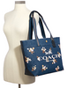 Coach Tote With Painted floral Box Print