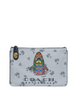 Coach Turnlock Pouch 26 With Rainbow Signature Sharky