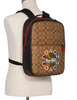 Coach Westway Backpack In Signature Canvas With Coach Radial Rainbow
