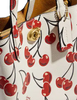 Coach Willow Tote 24 With Cherry Print